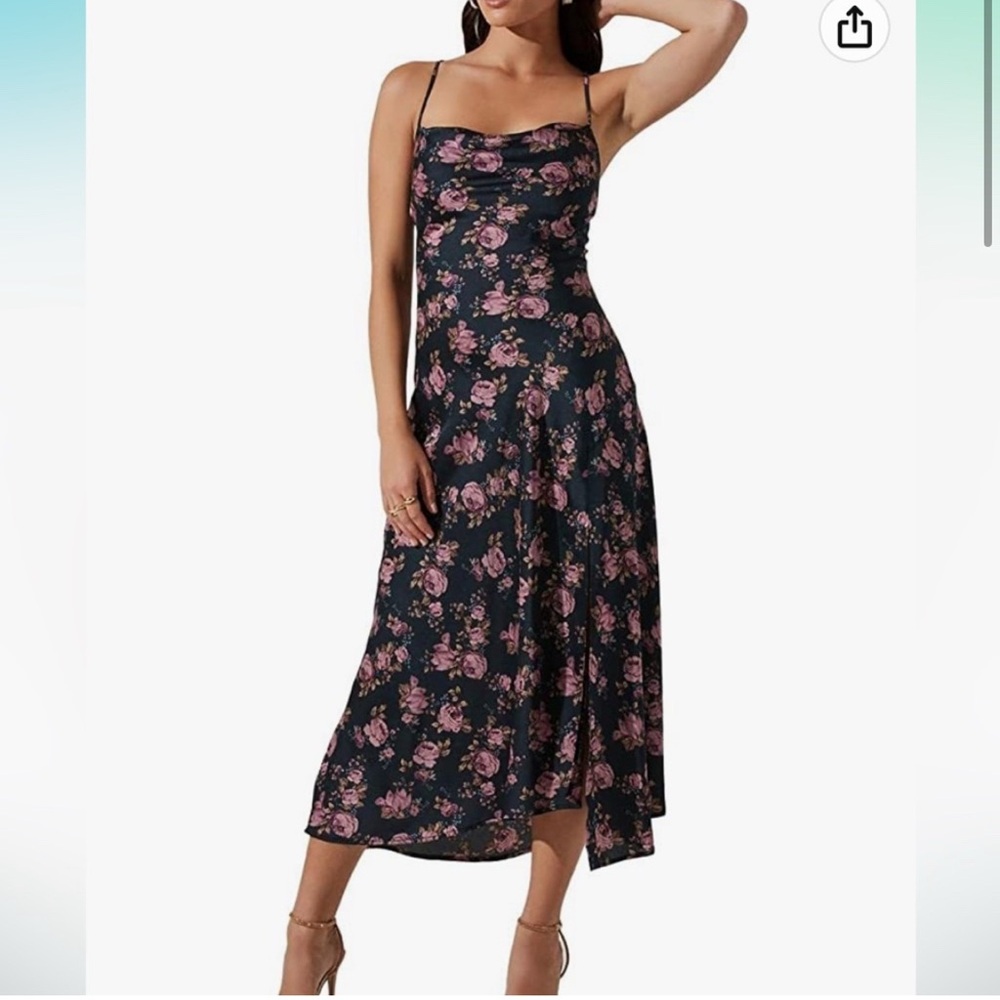 NWT ASTR Gaia Midi Dress